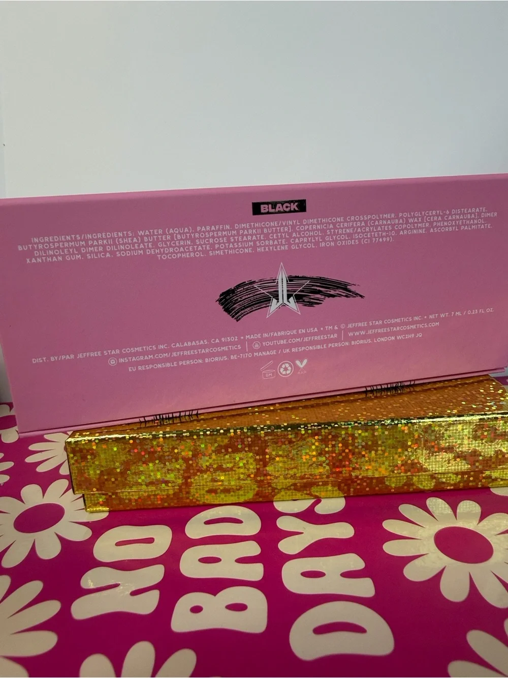Jeffree Star Pink Mascara with Decorative Tassel